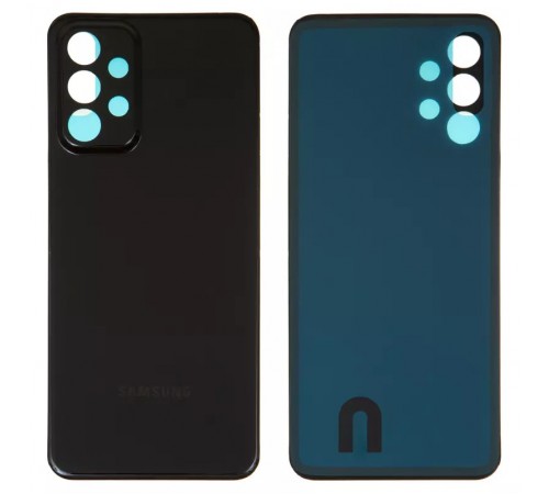 Задняя панель корпуса для Samsung A235 Galaxy A23, черная Задняя панель корпуса для Samsung A235 Galaxy A23, черная