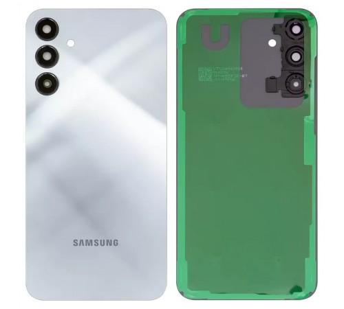 Задняя панель корпуса для Samsung A155 Galaxy A15, A156 Galaxy A15 5G, синяя, со стеклом камеры, optimistic blue