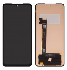 Дисплей для Motorola Moto G84, чорний, без рамки, Copy (TFT)