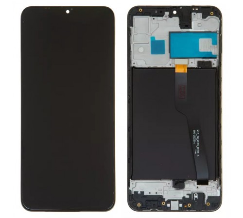 Дисплей для Samsung A105FN/DS Galaxy A10, черный, с рамкой, Оригинал (переклеено стекло) Дисплей для Samsung A105FN/DS Galaxy A10, черный, с рамкой, Оригинал (переклеено стекло)