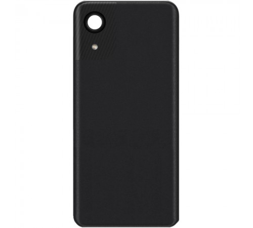 Задняя панель корпуса для Samsung A032 Galaxy A03 Core, черная + стекло камеры