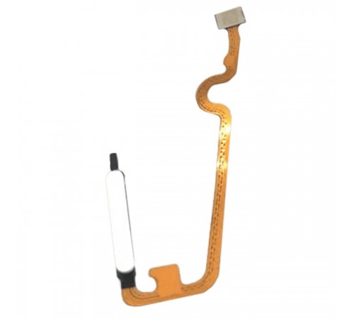 Шлейф для Tecno Camon 18P (CH7n), сканера отпечатка пальца (Touch ID), серебристый (Ceramic White), Original (PRC)