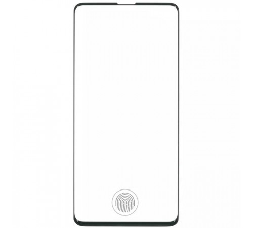 Захисне скло для Samsung G975 Galaxy S10 Plus, Full-Screen, Full Glue, (без упаковки), чорний