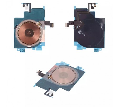 Шлейф для iPhone 16, вспышки, беспроводной зарядки, с микрофоном