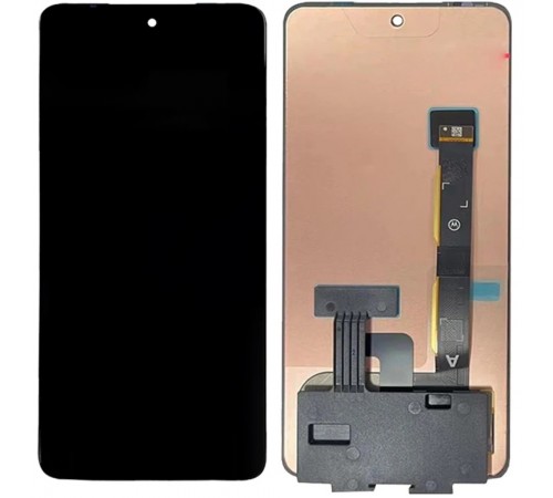 Дисплей для Motorola Moto G52 XT2221, Moto G82 XT2225, Moto G71s, черный, без рамки, Original (PRC)