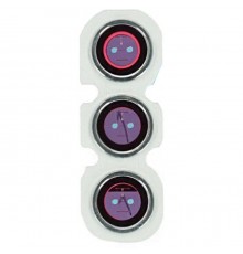 Скло камери для Samsung A346 Galaxy A34 5G, зелене, з рамкою