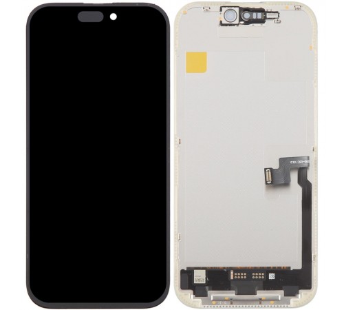 Дисплей для iPhone 16 Pro, черный, High Copy (OLED), Hard DD