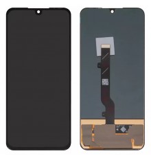 Дисплей для Infinix Note 11, Note 12, чорний, без рамки, Оригінал (переклеєне скло), X663/X663B/X663C/X663D