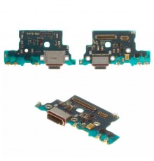 Шлейф для Samsung G988 Galaxy S20 Ultra, коннектора зарядки, микрофона, плата зарядки, High Copy