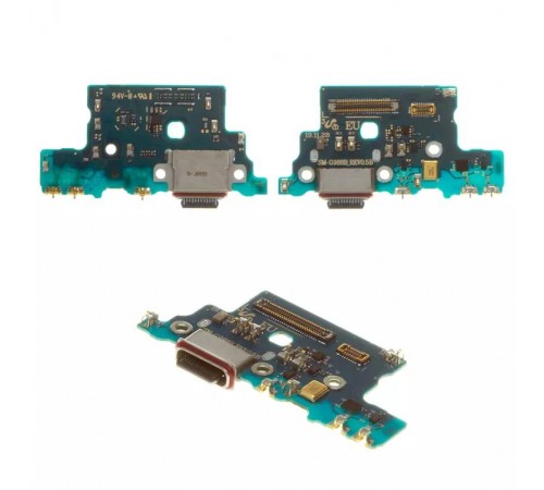 Шлейф для Samsung G988 Galaxy S20 Ultra, коннектора зарядки, мікрофона, плата зарядки, High Copy