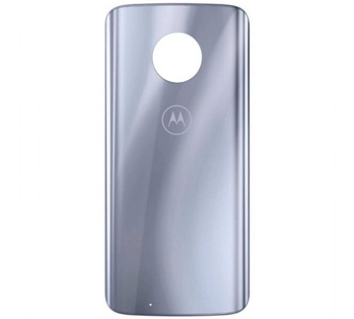 Задня панель корпусу для Motorola Moto G6 XT1925, срібляста, Copy