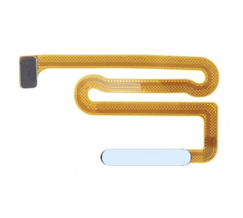 Шлейф для Samsung A135 Galaxy A13, A137 Galaxy A13, кнопки включения, сканера отпечатка пальца (Touch ID), голубой