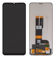 Дисплей для Realme C31, чорний, без рамки, High Copy, RMX3501, FPC-MTF065H218-A3