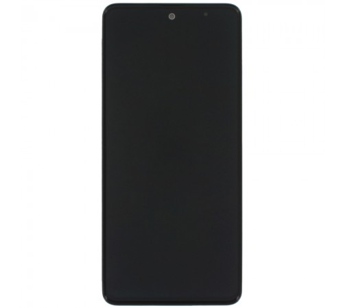 Дисплей для Samsung M317 Galaxy M31s, черный, с рамкой, Copy (TFT)