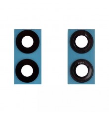 Скло камери для Samsung A065 Galaxy A06, чорне, без рамки, комплект 2 шт.