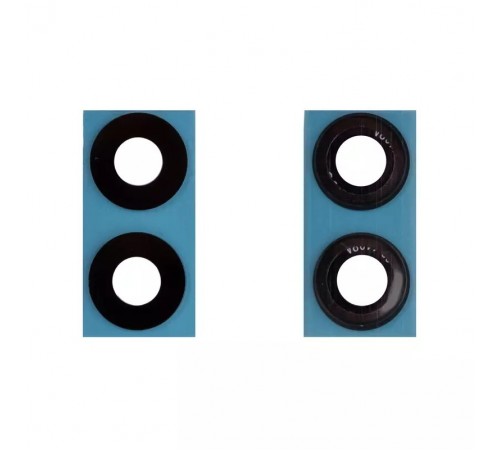 Скло камери для Samsung A065 Galaxy A06, чорне, без рамки, комплект 2 шт.