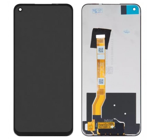 Дисплей для Realme 8i, 9i, Narzo 50, чорний, без рамки, Original (PRC), p/n: FPC-HTF066F012