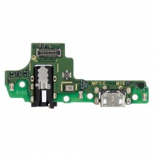 Шлейф для Samsung A107F/DS Galaxy A10s, коннектора зарядки, мікрофона, плата зарядки, High Copy M16