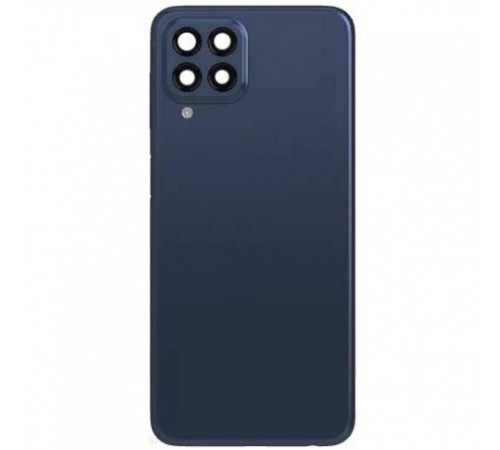 Задняя панель корпуса для Samsung M336B Galaxy M33, синяя + стекло камеры, Copy