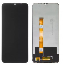 Дисплей для Oppo A15, A15s, чорний, без рамки, Original (PRC), CPH2185, CPH2179, FPC-HTF065H093-A0, BV065WBM-L04  