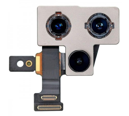 Камера для iPhone 12 Pro, основна, зі шлейфом 12MP + 12MP + 12MP, Original (PRC)