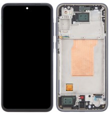 Дисплей для Samsung A356 Galaxy A35 5G, синий (Navi), с рамкой, High Copy (OLED)