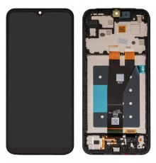 Дисплей для Samsung A146P Galaxy A14 5G, черный, с рамкой, Original (PRC)