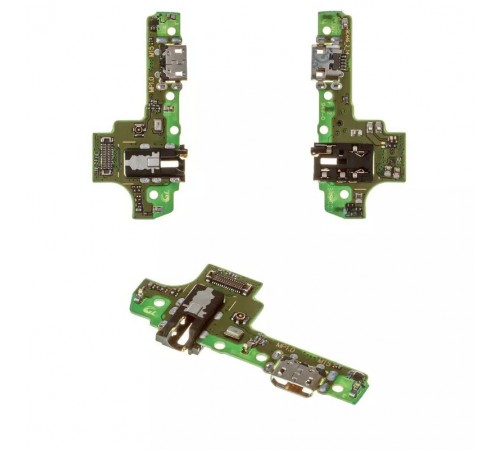 Шлейф для Samsung A107F/DS Galaxy A10s, коннектора зарядки, микрофона, плата зарядки, High Copy M13/M15