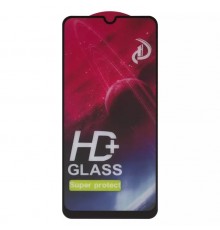 Защитное стекло ASP для Samsung A205F/DS Galaxy A20, совместимо с чехлом, Full Glue, черный