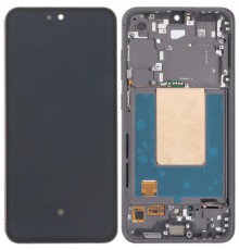 Дисплей для Samsung S721 Galaxy S24 FE, серый (Graphite), с рамкой, Original (PRC), #GH82-35848A