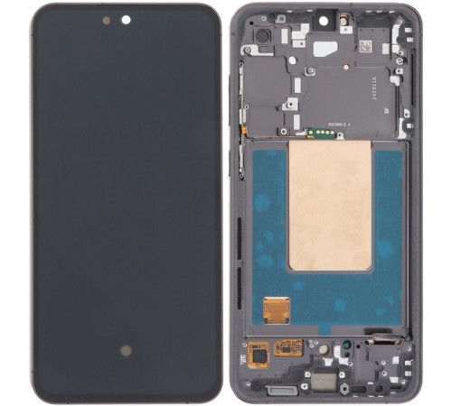 Дисплей для Samsung S721 Galaxy S24 FE, серый (Graphite), с рамкой, Original (PRC), #GH82-35848A