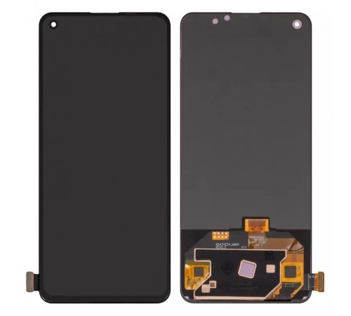 Дисплей для Realme GT 5G, GT Master; OnePlus Nord 2 5G, Nord 2T; Oppo Reno5 4G, Reno5 5G, Reno6, черный, без рамки, High Copy (OLED), RMX2202, CPH2159, PEGM00, PEGT00, CPH2145