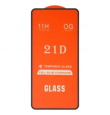 Захисне скло для Xiaomi Redmi 10X 4G, Redmi Note 9, сумісне з чохлом, Full Glue, (без упаковки), чорний