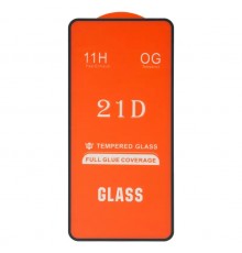 Захисне скло для Xiaomi Redmi 10X 4G, Redmi Note 9, сумісне з чохлом, Full Glue, (без упаковки), чорний