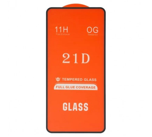 Захисне скло для Xiaomi Redmi 10X 4G, Redmi Note 9, сумісне з чохлом, Full Glue, (без упаковки), чорний