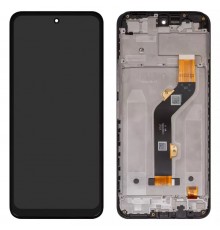 Дисплей для Infinix Hot 12 Play (X6816), чорний, з рамкою, High Copy, 1540432341