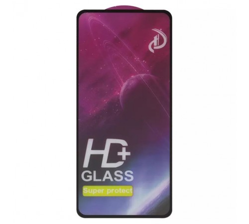 Защитное стекло ASP для Motorola Moto G60, совместимо с чехлом, Full Glue, черный