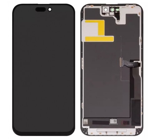 Дисплей для iPhone 14 Pro Max, черный, с рамкой, Copy (TFT)