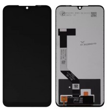 Дисплей для Xiaomi Redmi Note 7, Redmi Note 7 Pro, чорний (Black), без рамки, Copy, з широким обідком, In-Cell, M1901F7G, M1901F7H, M1901F7I