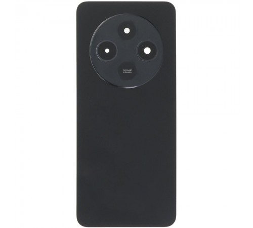 Задняя панель корпуса для Xiaomi Redmi 14C 4G, черная (Midnight Black) + стекло камеры