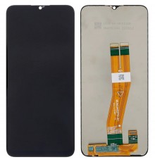 Дисплей для Samsung A035G Galaxy A03, чорний, без рамки, Copy, 161 x 72 mm