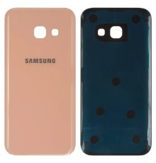 Задня панель корпусу для Samsung A320F Galaxy A3 (2017), A320Y Galaxy A3 (2017), рожева