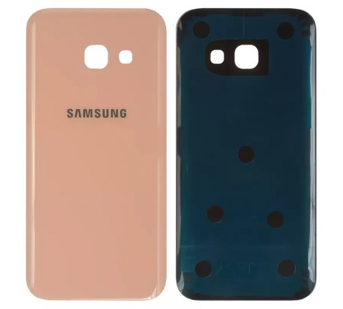 Задня панель корпусу для Samsung A320F Galaxy A3 (2017), A320Y Galaxy A3 (2017), рожева