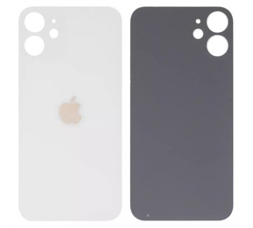 Задняя панель корпуса для iPhone 12 mini, белая, big hole