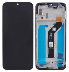 Дисплей для Infinix Hot 10 Lite, чорний, з рамкою, Original (PRC), p/n: FPC6504-9