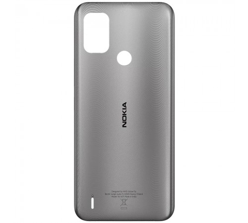 Задня панель корпуса для Nokia C21 Plus, сіра (Warm Gray)