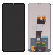 Дисплей для Samsung A057 Galaxy A05s, черный, без рамки, Оригинал (переклеено стекло)