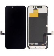 Дисплей для iPhone 13 mini, черный, с рамкой, Original (PRC) (переклеено стекло)