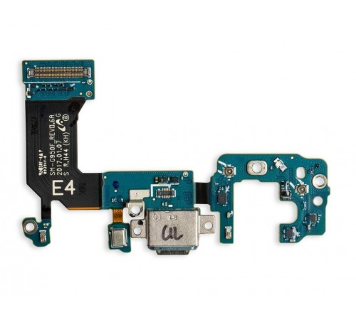 Шлейф для Samsung G950F Galaxy S8, конектора зарядки, мікрофона, REV:0.6A