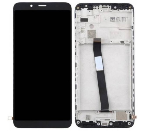 Дисплей для Xiaomi Redmi 7A, чорний, з рамкою, Original (PRC), MZB7995IN, M1903C3EG, M1903C3EH, M1903C3EI